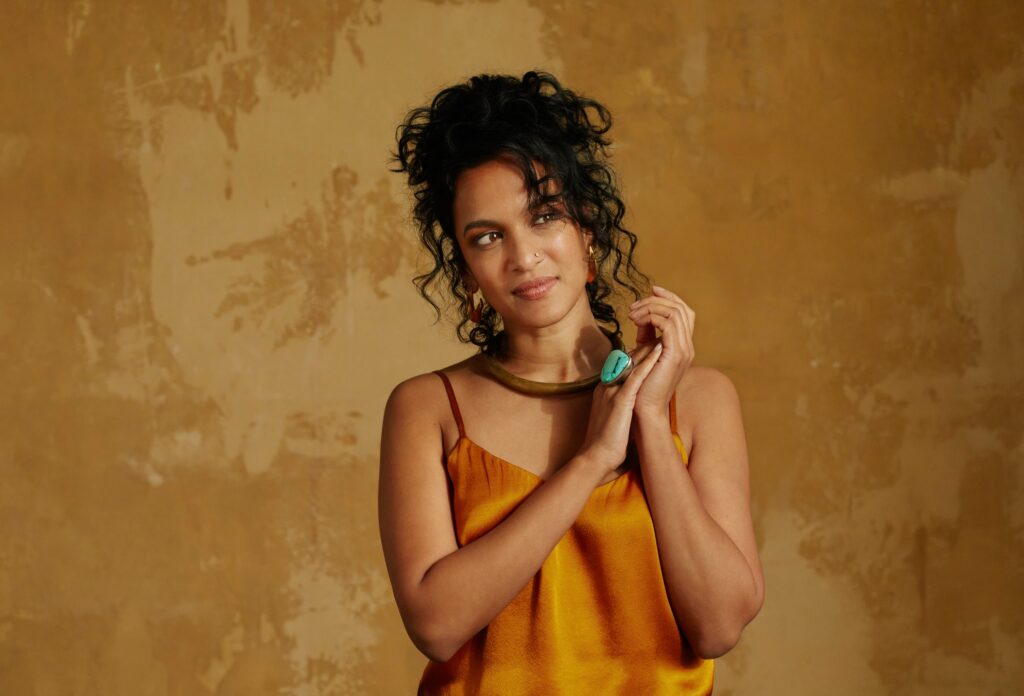 Portret van Anoushka Shankar